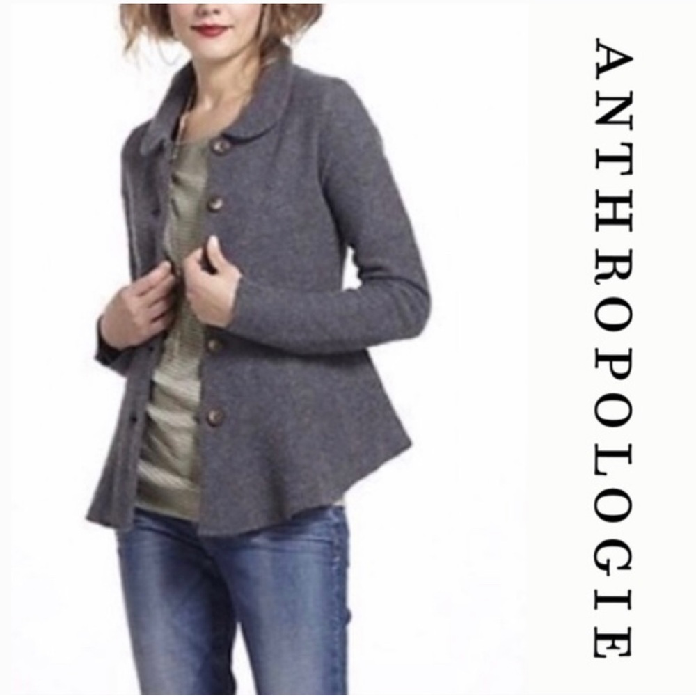 Anthropologie Guinevere Wool Jacket - Picture 2 of 3